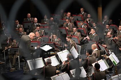 Esibizione della Banda dell'Esercito 4