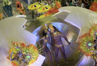 Rio, lo spettacolo delle scuole di samba 10