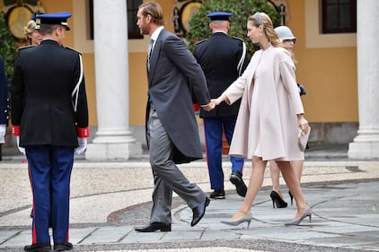 Beatrice Borromeo mostra il pancione alla Festa del principato di Monaco 8
