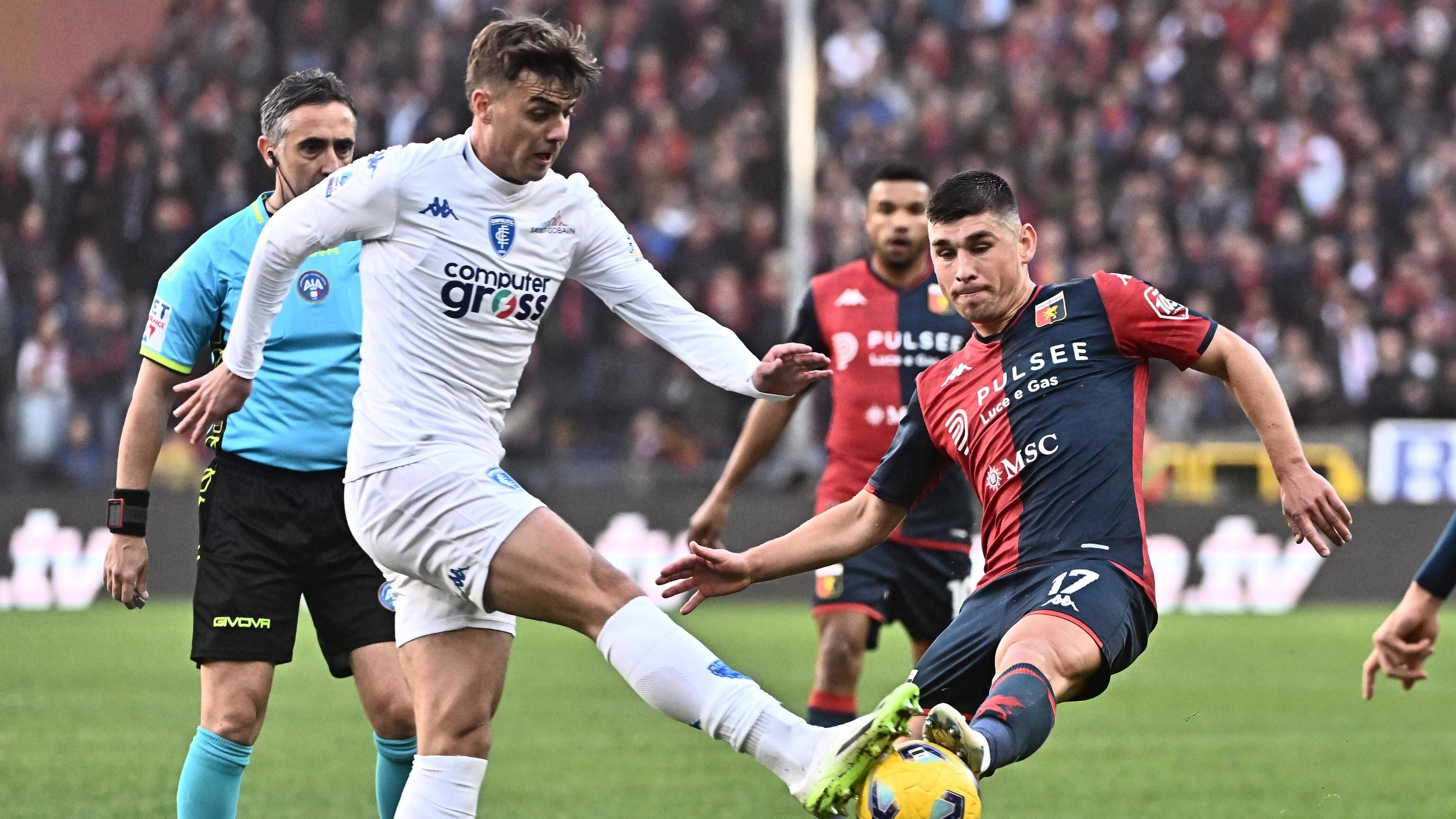 Genoa ed Empoli non si fanno male, finisce 1-1 a “Marassi”