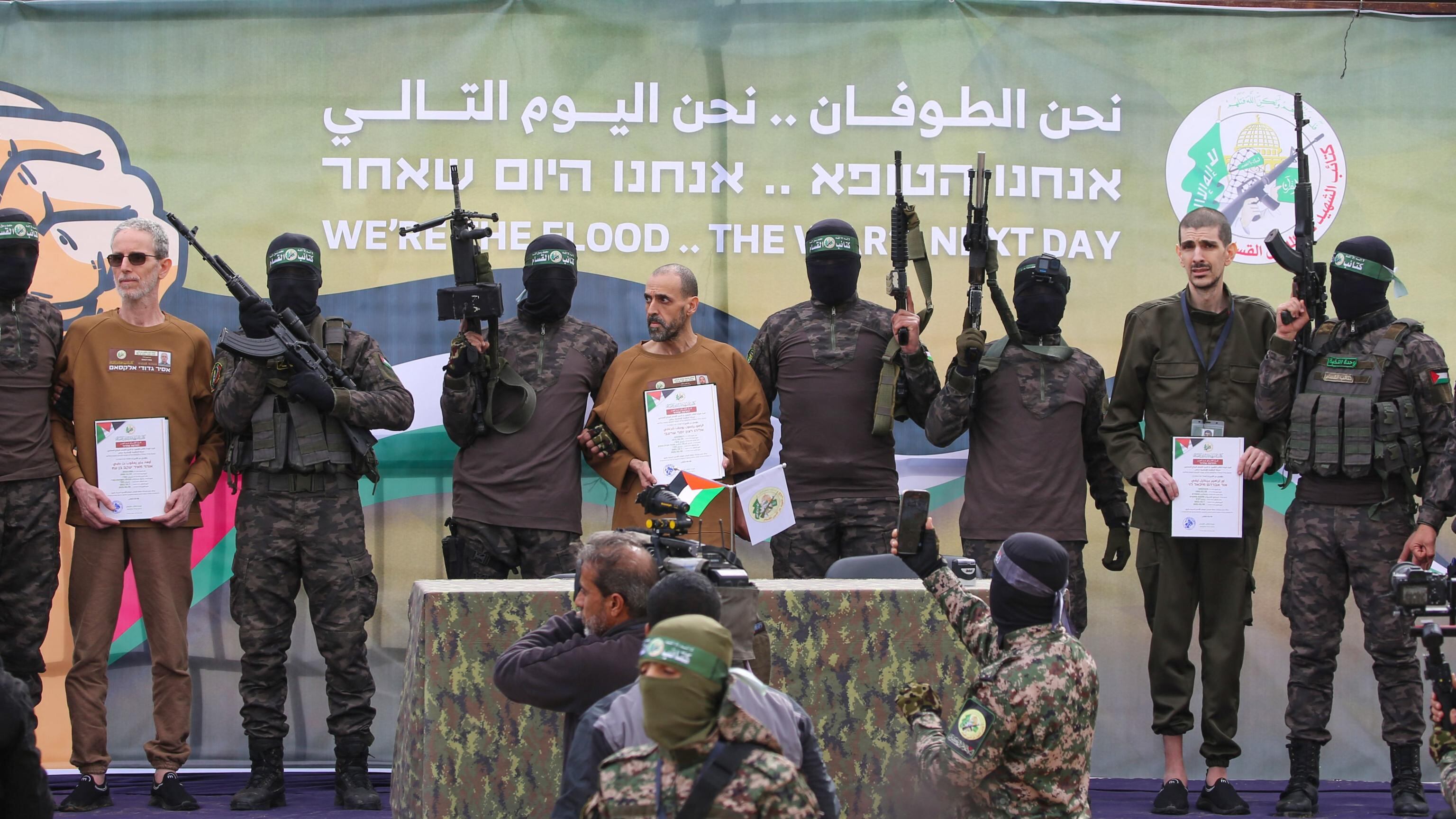 Nuova vergognosa sceneggiata di Hamas per la liberazione dei prigionieri