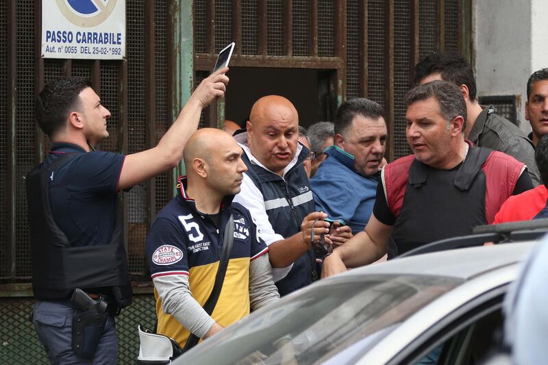 L'arresto dell'uomo che ha aperto il fuoco a Secondigliano 1
