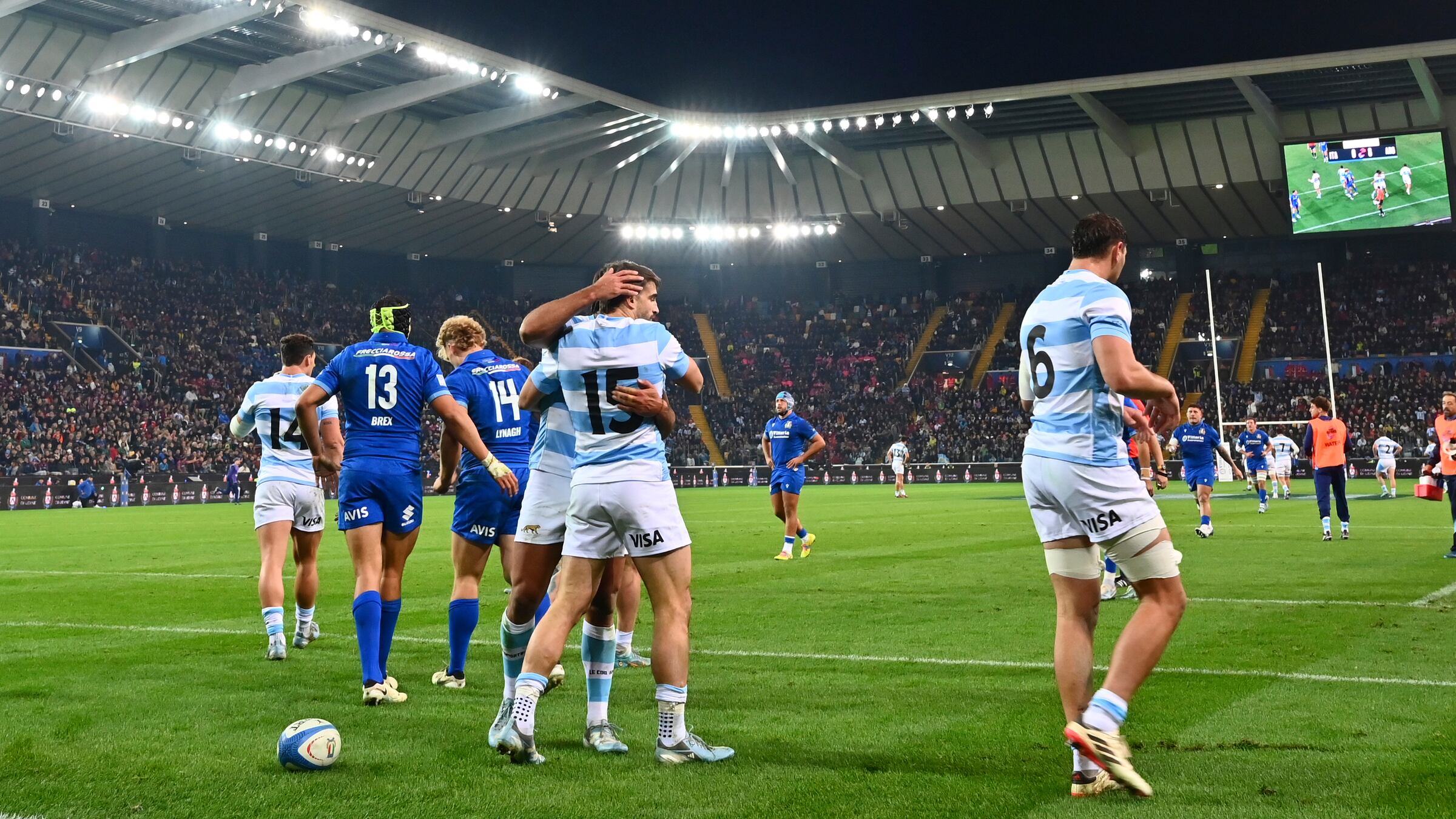 L'Argentina travolge l'Italrugby. Rabbia Quesada: "Così fa male"
