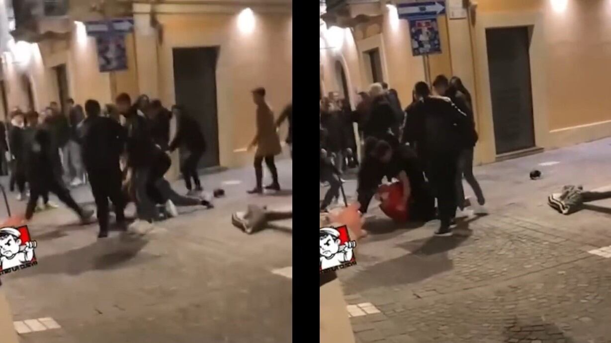 Il video choc del pestaggio del branco