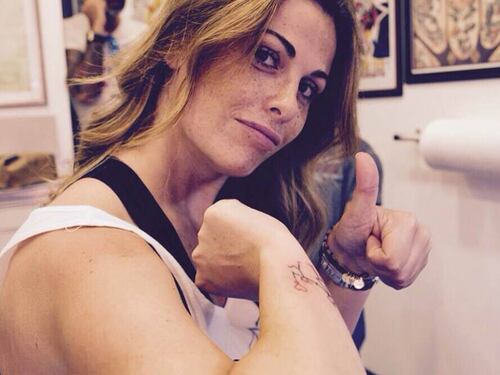 Vanessa Incontrada, un tatuaggio per suo figlio: "Unione infinita"