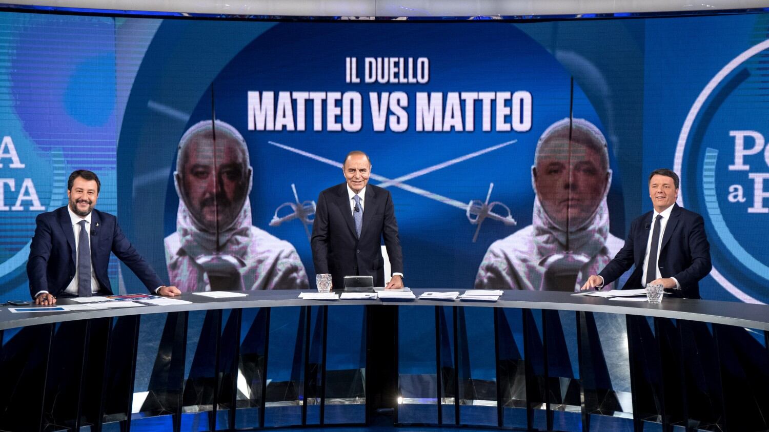 In onda il "duello dei Mattei": la sfida tv tra Renzi e Salvini