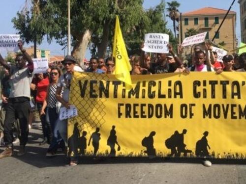 Cambia il governo: no border tornano in piazza a favore dei migranti