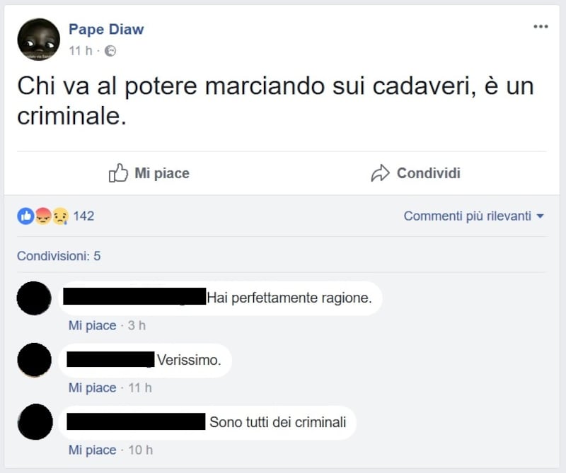 Paul Diaw post