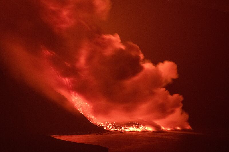 Canarie, l'eruzione del vulcano Cumbre Vieja 3