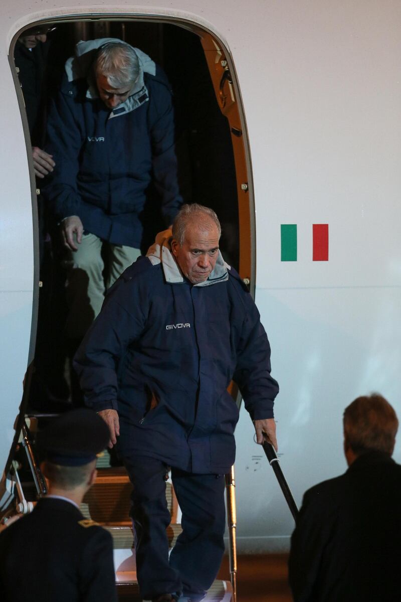 Gli ex ostaggi sono arrivati a Ciampino 9
