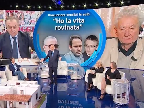 "Siamo in un programma di intrattenimento". Lovati fa infuriare Bruno Vespa a Porta a Porta