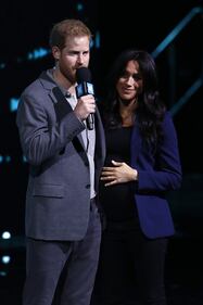 Il principe Harry e Meghan Markle ai "WE Day" di Londra  12