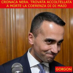 Ecco la satira del giorno. Trovata la coerenza di Di Maio 1