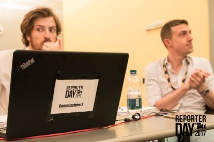 I candidati al Reporter Day 1