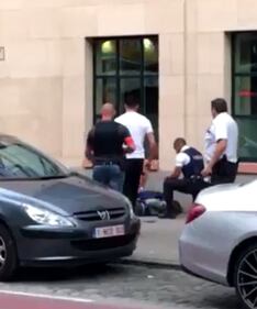 Attacco col coltello nel centro di Bruxelles 2