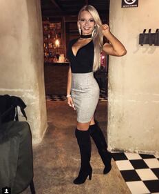 Mercedesz Henger, sexy in lingerie sui social 8