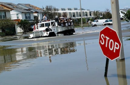 La devastazione causata da Katrina 5