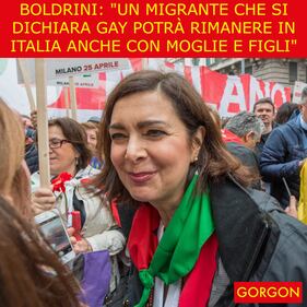 Ecco la satira del giorno. Boldrini, migranti e gay 1
