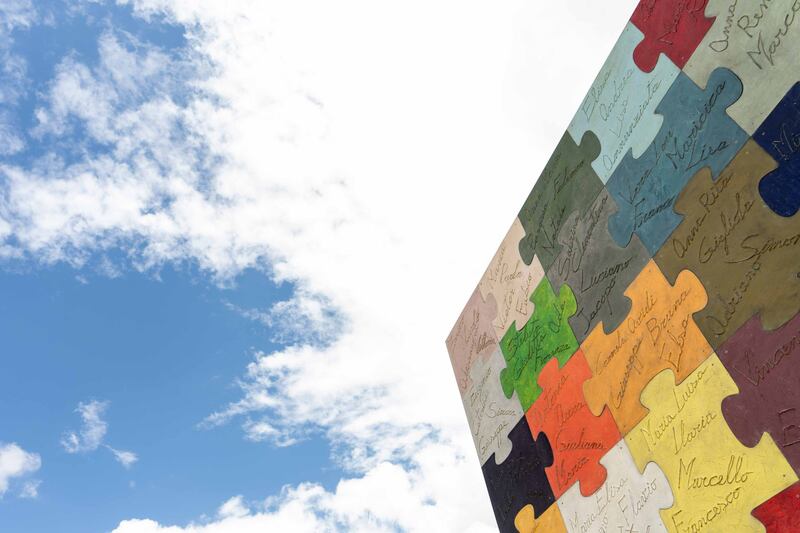 Le opere d'arte del parco giochi "Padre Minozzi" di Amatrice 4