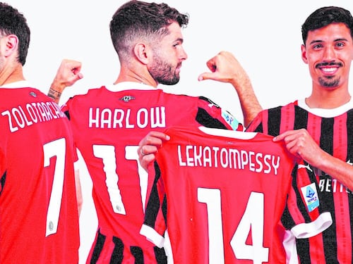 I calciatori del Milan con il nome della mamma sulla maglia