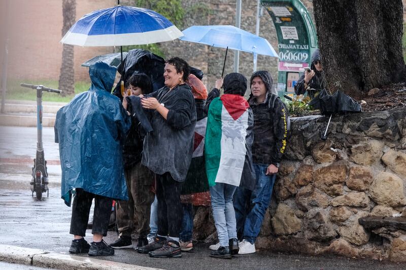 Manifestazione per la palestina di Roma 1