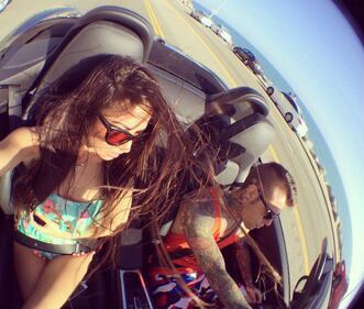 Giulia e Fedez: l'amore viaggia via Instagram 11