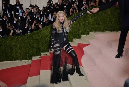 Madonna al Met Gala 2016 37