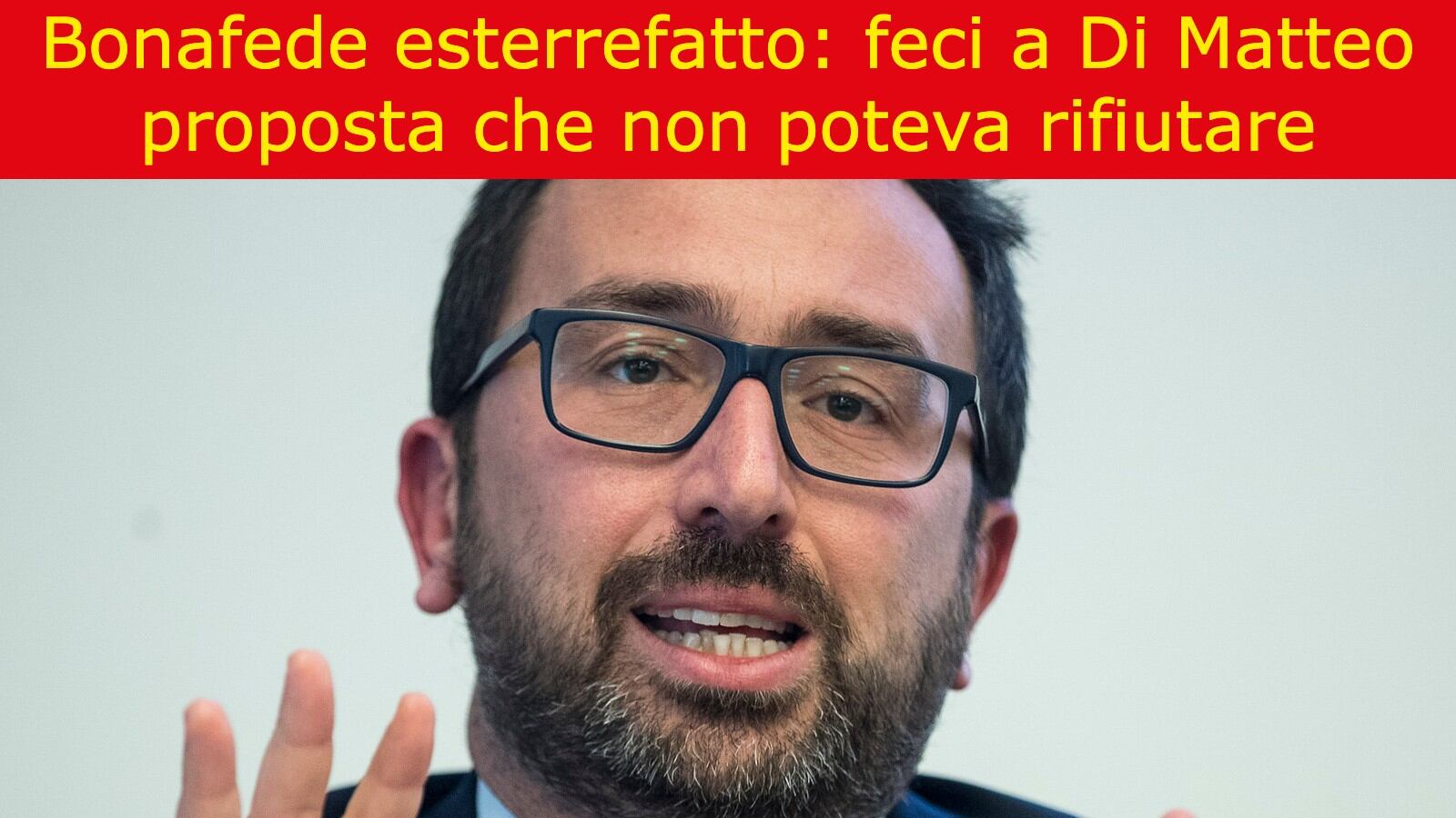 Lo spettro del voto non salva Bonafede