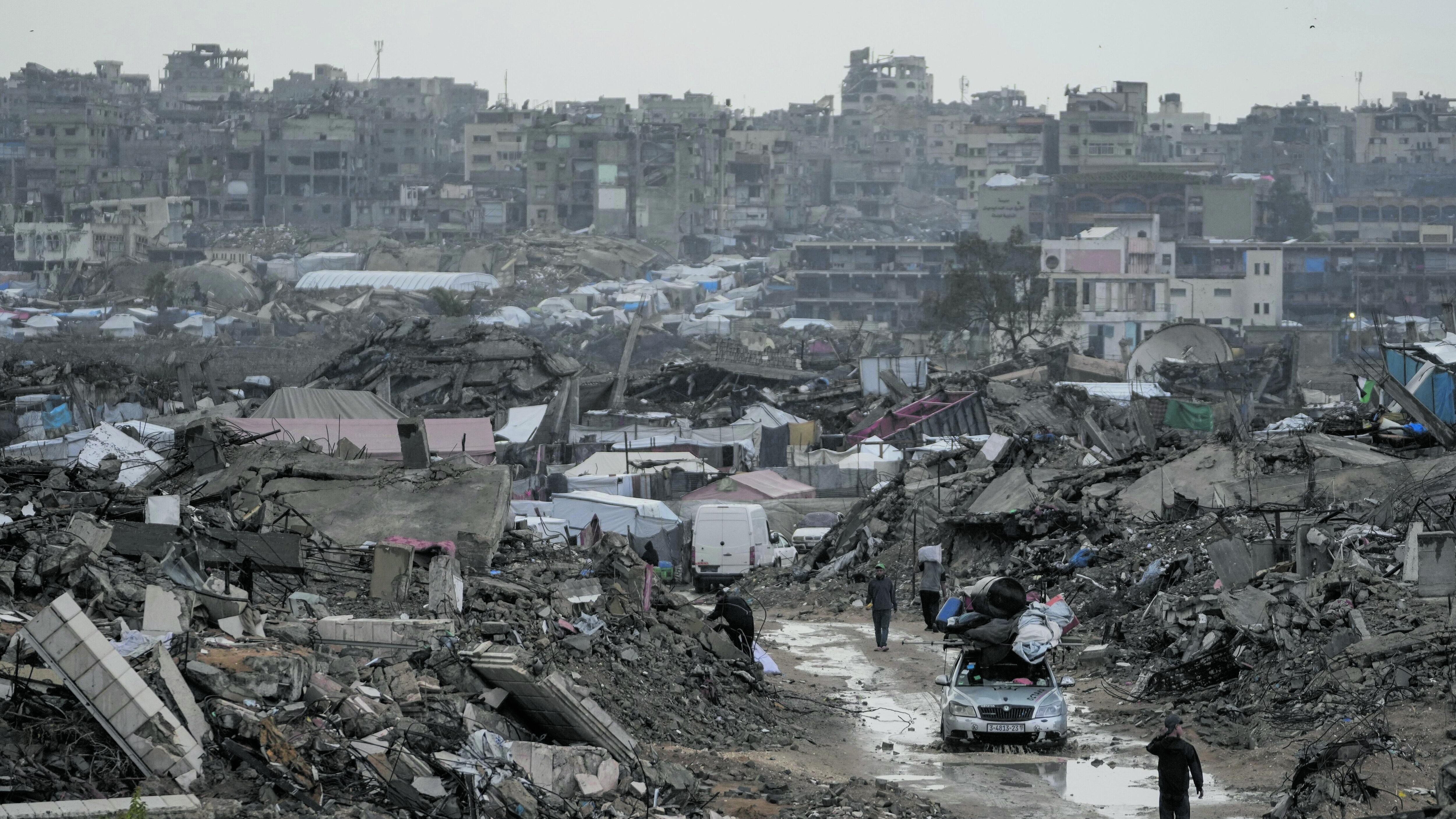 Piogge e inondazioni a Gaza. È ancora emergenza sfollati