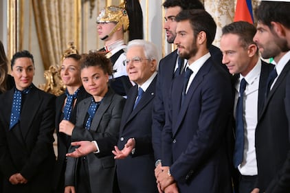 L'Italia del tennis va da Mattarella: le immagini più belle della cerimonia al Quirinale 16