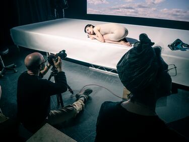 I lavori sul nuovo Calendario Pirelli 10
