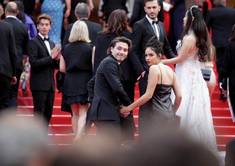 Brooklyn Beckham e Hana Cross debuttano sul red carpet di Cannes  2