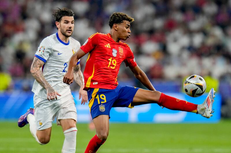 Spagna Francia Yamal Theo Hernandez