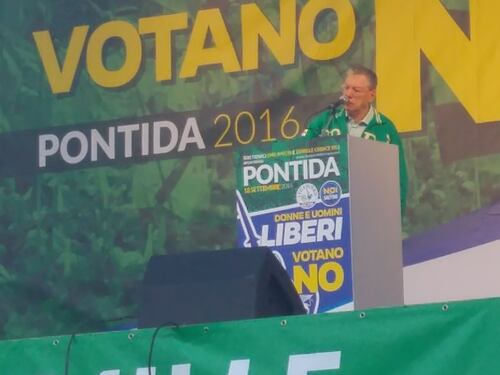 Bossi: "La Lega non potrà mai diventare partito nazionale"