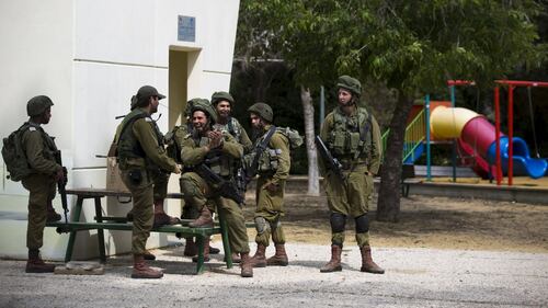 Esercitazioni militari vicino alla Striscia di Gaza 2