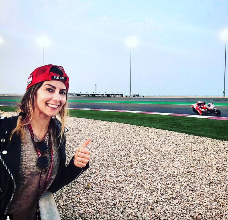 Alessandra Rossi, la fidanzata di Dovizioso in foto 13