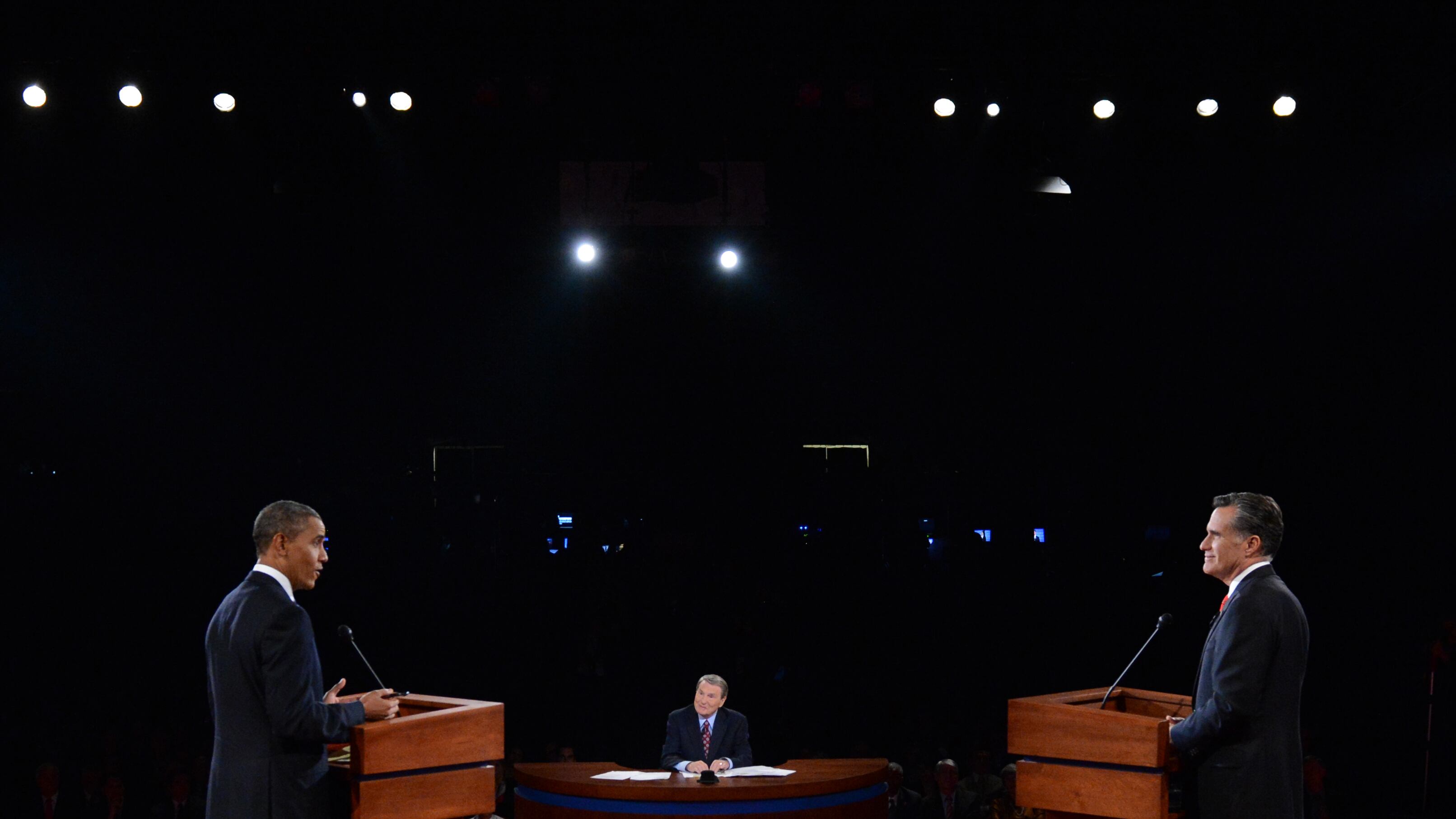 Romney e Obama a Denver (2012 debate)