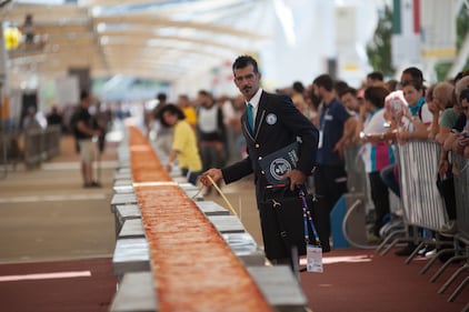 Expo, pizza record: 1595,45 metri 6
