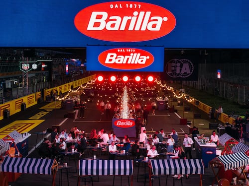 Con La Tavolata, Barilla mette a tavola la Formula 1