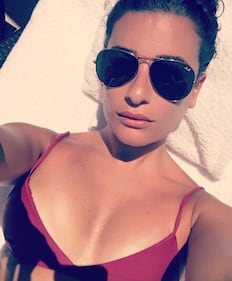 Lea Michele hot in costume 8