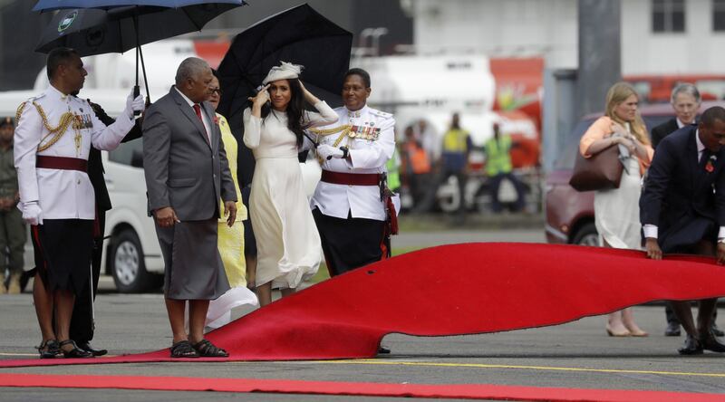 Meghan Markle e il Principe Harry alle Fiji 1