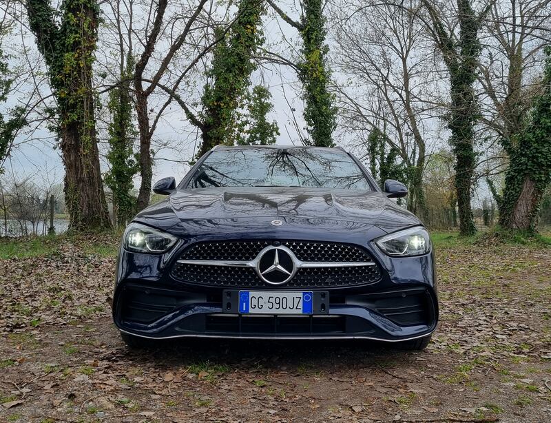 Mercedes Classe C 300e: le foto del plug-in della Stella 5