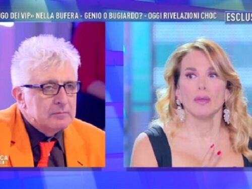 Domenica Live, sfiorata la rissa tra il farmacista Lemme e l'attrice Rinaldi