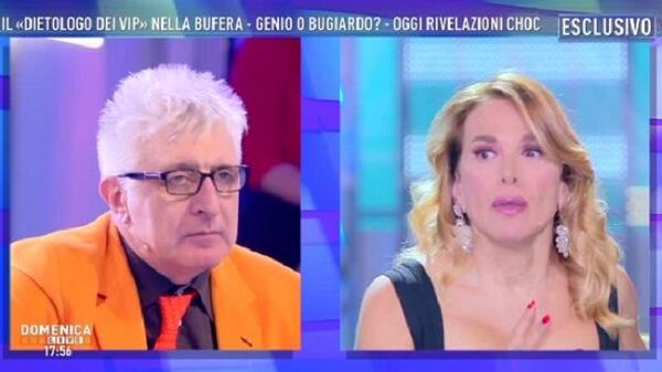 Domenica Live, Alberico Lemme a Sanremo: "Al Bano sei stato eliminato perché sei un ciccione"