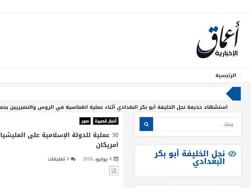 Stato islamico, l'agenzia Amaq online da oltre quattro anni