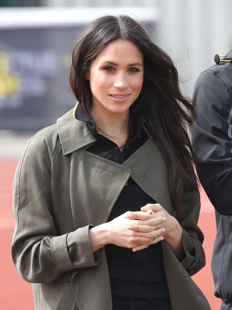 Meghan Markle con il Principe Harry agli Invictus Games 10