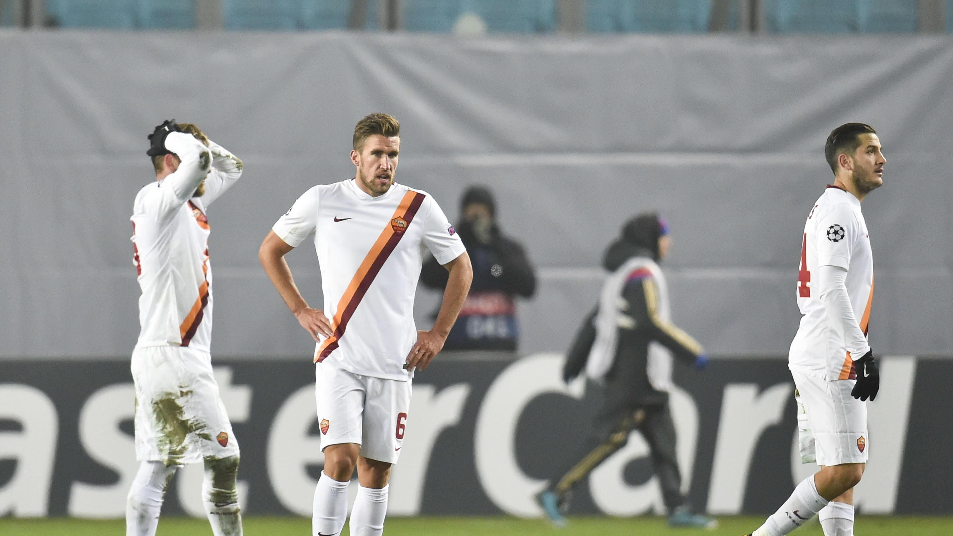 Champions, Roma beffata al 93' dal Cska Mosca