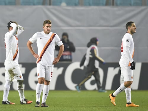 Champions, Roma beffata al 93' dal Cska Mosca
