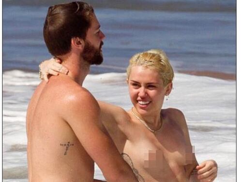 Miley Cyrus nuda sul Daily Mail