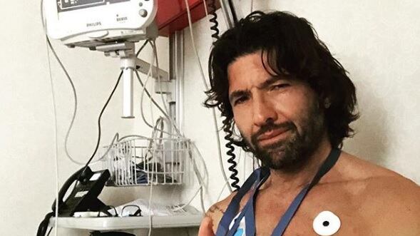Walter Nudo sta bene: le foto post intervento